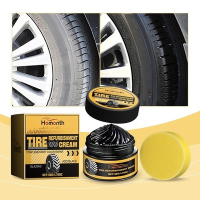 Tire Shine Coating Tyre Gloss Hydrophobic Sealant Wax Lasting·NEW Long T0U2