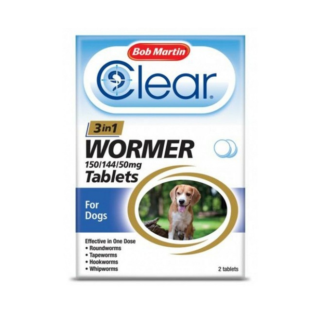 clear wormer for dogs
