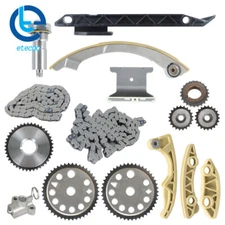 Engine Timing Chain Kit w/ Balance Shaft Set For Ecotec 00-11 DOHC 2.4 2.2L 2.0L