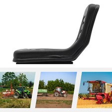 Universal Tractor Seat Tracks Thickly-padded Seat & Backrest w/ 140 mm Slide USA