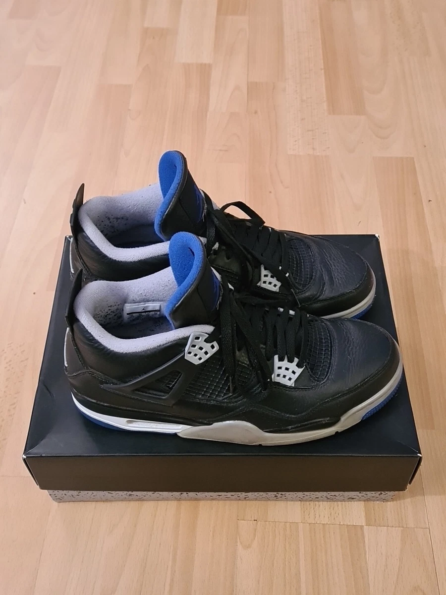 Air jordan 4 retro black game royal cheap