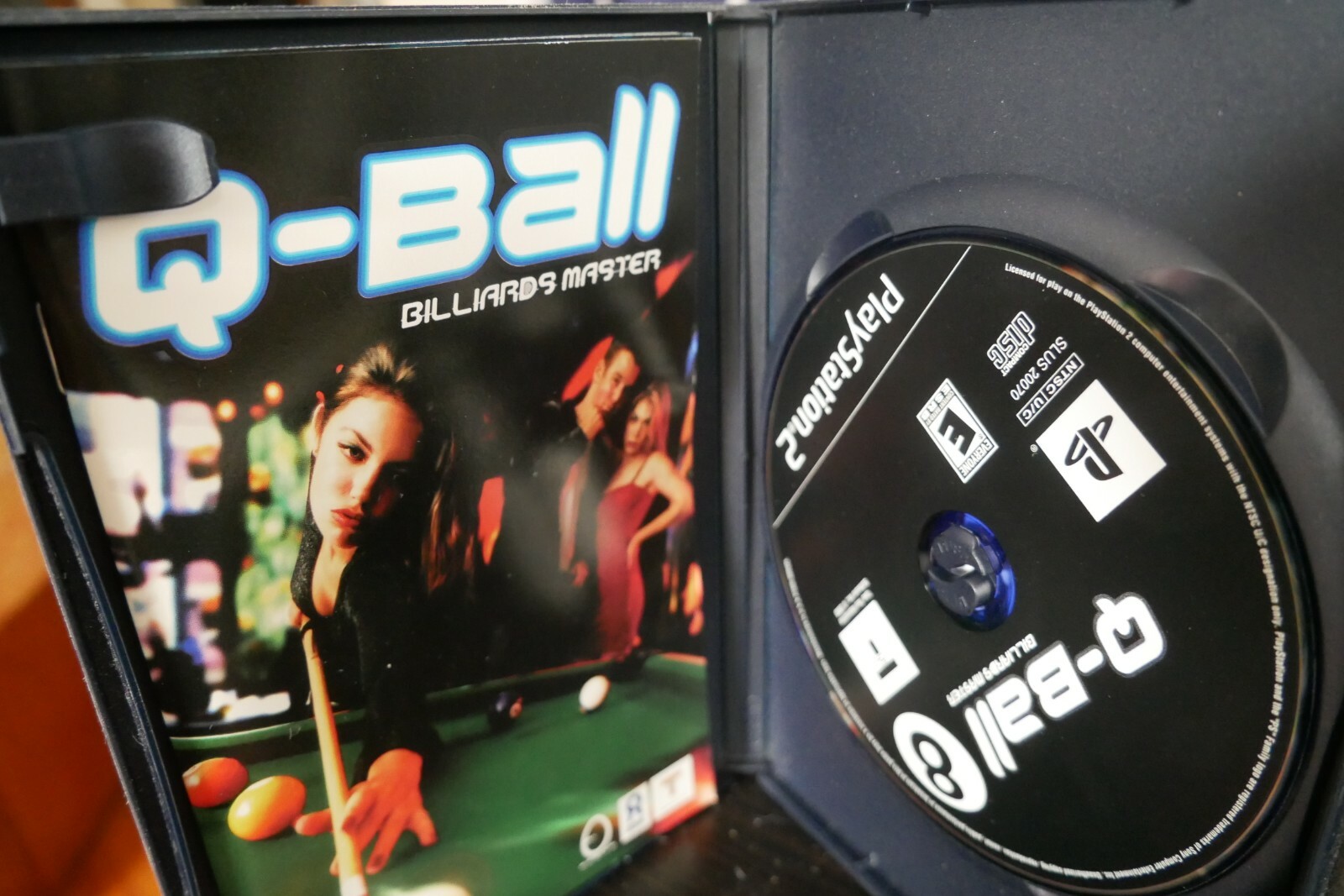 QBall Billiards Master Sony Playstation 2 PS2 Video Game Complete 710425270628 eBay