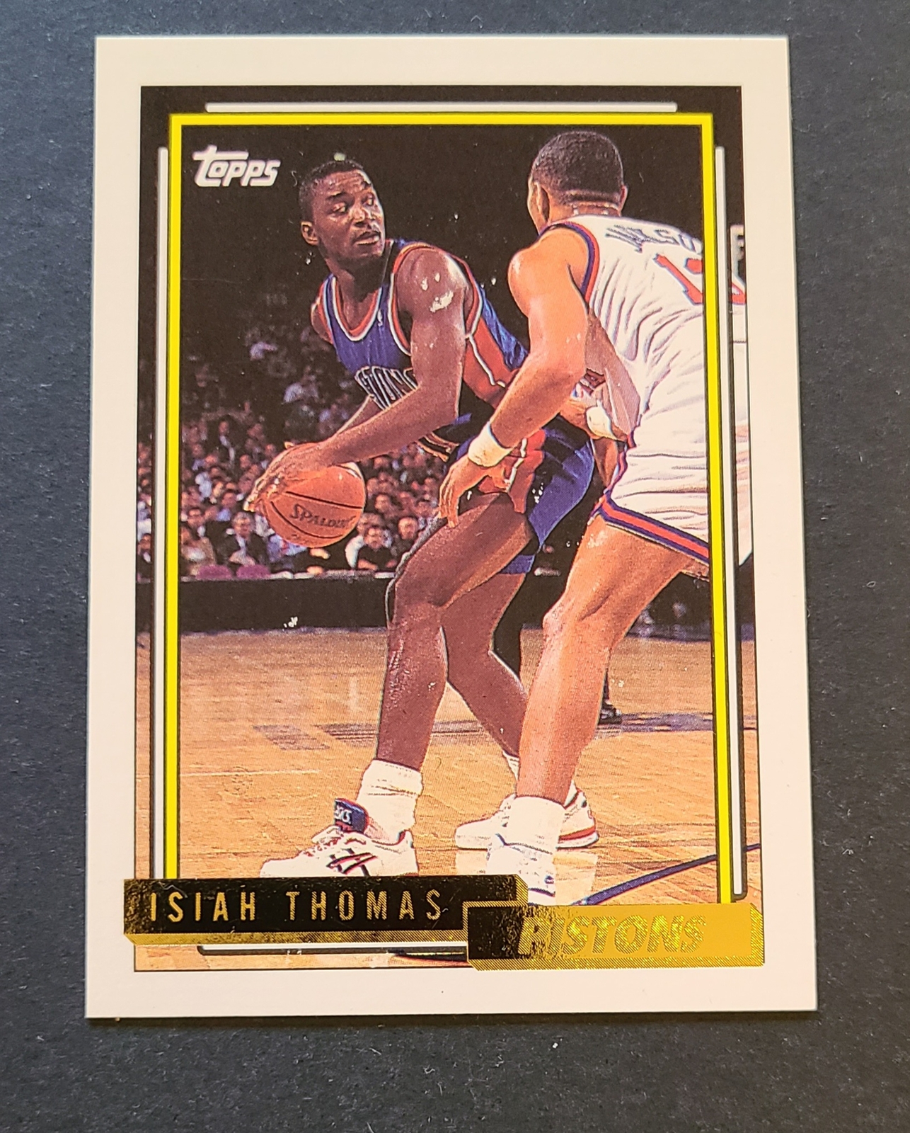 1992 Topps #331 Isiah Thomas Gold MINT