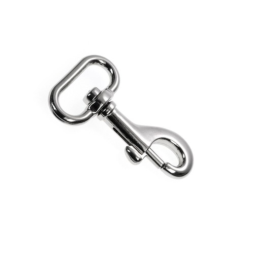 2er Set Karabiner-Haken mit Drehgelenk für Hundeleine, robuster legierter Stahl - Bild 3 von 4