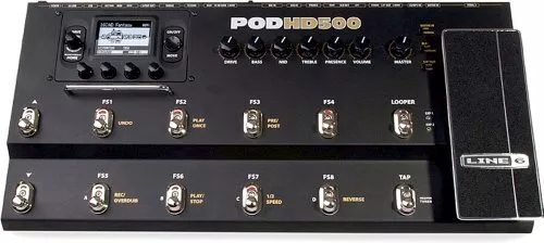 Line 6 POD HD500 Multi-Effects Guitar Effect Pedal Tested F/S