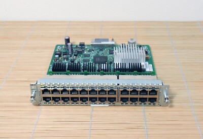 Cisco SM-X-ES3-24-P 24-port 10/100/1000 Gigabit Ethernet  PoE+ MACSec enabled