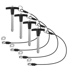 4 Pack T Handle Quick Release Pin 5/16 Inch Diameter304 Stainless Steel Ball ...