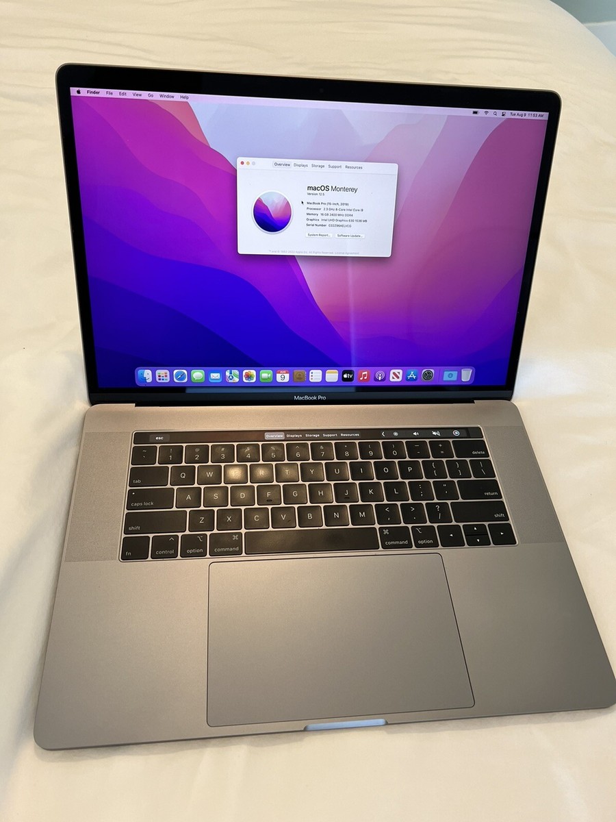 MacBook Pro (15-inch, 2019) Processor 2.3 GHz 8-Core | eBay