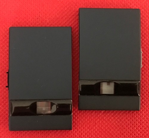 Double Interrupteur Legrand SAGANE Nuit D'encre – 2 Doigts, Modèle 876 05, Finition Noire