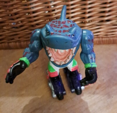 Figur Street Sharks Street Wise Designs 1995 Streex Blades 