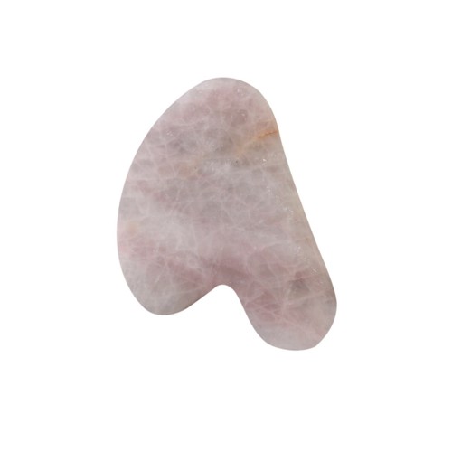 Natürlicher Quarz Stein Guasha Gesicht Gesicht Hals Körper Gua Sha Brett Massagegerät - Bild 11 von 14