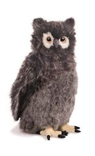 Hansa Grey Bubo Owl 14" Plush