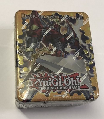 Yu-Gi-Oh Collectible Tin Heroic Champion Excalibur English Factory Sealed
