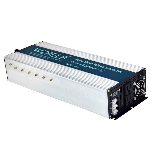 4000W DC to AC Power Converter 12V 240V Pure Sine Wave Inverter Motor Truck Home - Picture 7 of 7