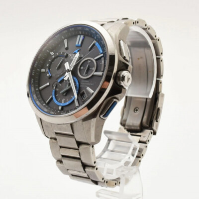 時計 CASIO OCEANUS OCW-G1100 CASIO OCEANUS OCW-G1100-1AJF Chronograph Solar Men's Watch