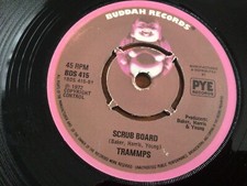 Trammps Sixty minute man / Scrub board 7" vinyl single record
