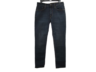 Goodfellow & Co Slim Fit Men's Indigo Blue Jeans, Flex Fabric Denim Pants