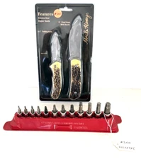 Snap-On Tools 212EFTXY 12 pc Combination Drive TORX Bit Set...FREE KNIFE... #300