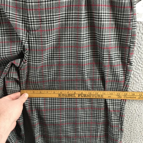 Ava & Viv Dress Pants Womens 20 (Actual 42X29) Gray Stretch Wide Leg Zip Fly NEW - Picture 8 of 18