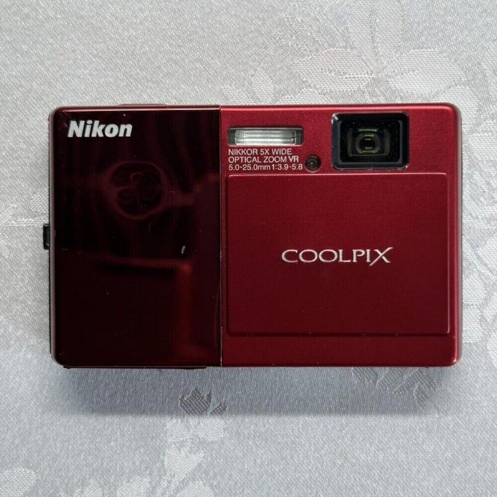 Nikon COOLPIX S70 12.1MP Digital Camera - Black for sale