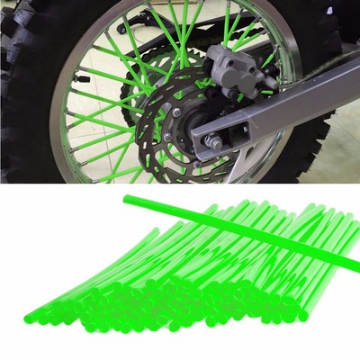 72Pcs Spoke Shrouds Wheel Covers Wraps 4 Kawasaki KX65 KX85 KX250