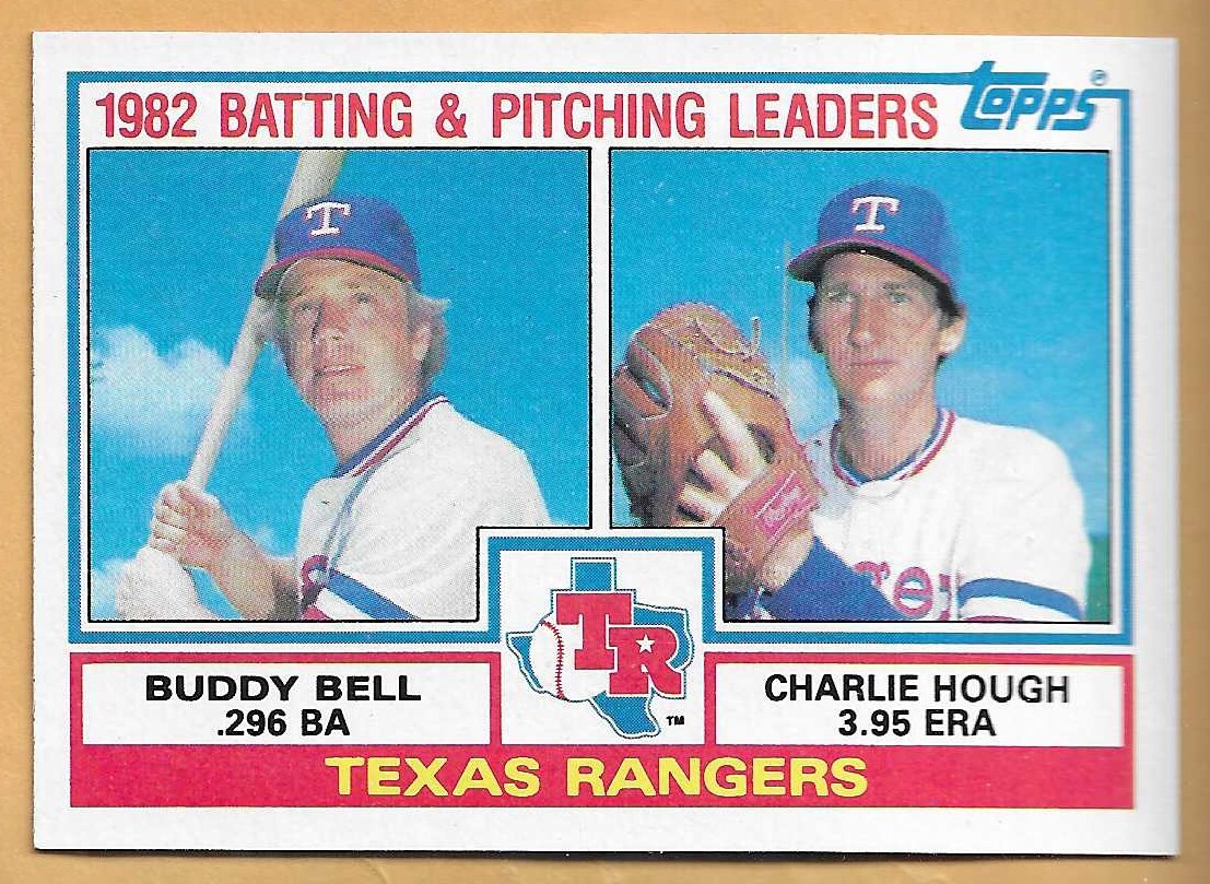 TEXAS RANGERS TEAM LEADERS #412 - TOPPS NM-MT 1983 | eBay