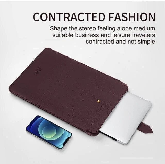 Bolso Funda para Laptop/Tablet - Cuero PU  Foto 3 de 4