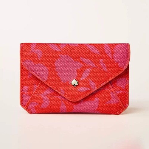 Classic Rose Envelope Card Case Pink/Red NWT - kate spade NY x Target - IN HAND - Picture 3 of 5