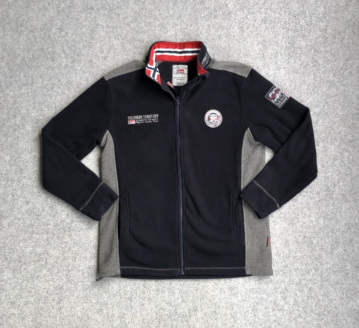 SOUTHERN TERRITORY Herren Pullover Langarm Gr. XL Outdoor Fleece  