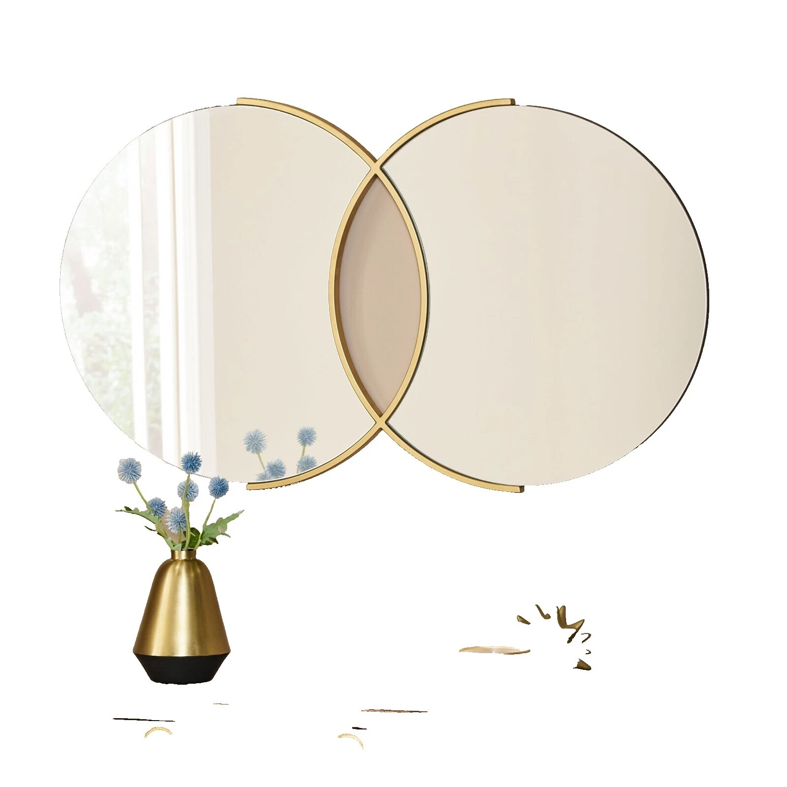Living Room Round Vanity/Tabletop Mirror Home Décor Mirrors