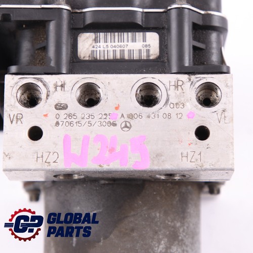 Mercedes W169 W245 Brake Pump ABS Hydraulic Braking Unit A0064310812 - Picture 2 of 12