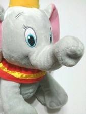 Disney Dumbo Elephant Plush Soft Stuffed Animal Toy Kohl  s Cares Gray