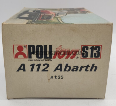 Polistil Politoys S13 1/25 – Autobianchi A112 Abarth – Neuve En Boîte