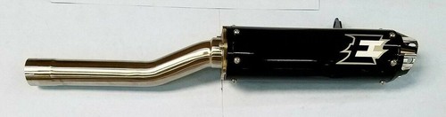 Empire Industries Black Slip On Exhaust Can-am Outlander 650 800 850 1000 XMR - Picture 3 of 3