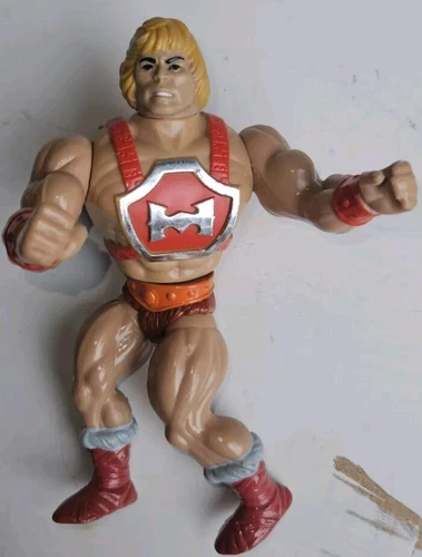 He-Man 1984 MOTU Vintage Mattel *Not Working* Thunder Punch Taiwan Action Figure
