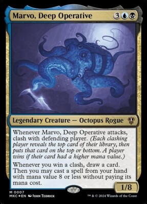 *MtG: 2x MARVO, DEEP OPERATIVE - Commander Murders at Karlov Manor Mythic*