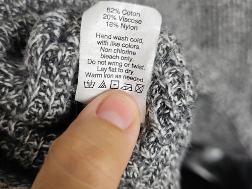 Madewell Pullover grau meliert V-Ausschnitt Größe M - Bild 6 von 7