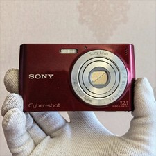 Sony Cyber-Shot DSC-W510 CCD Vintage Digital Camera 12.1MP 4x Optical Zoom Red