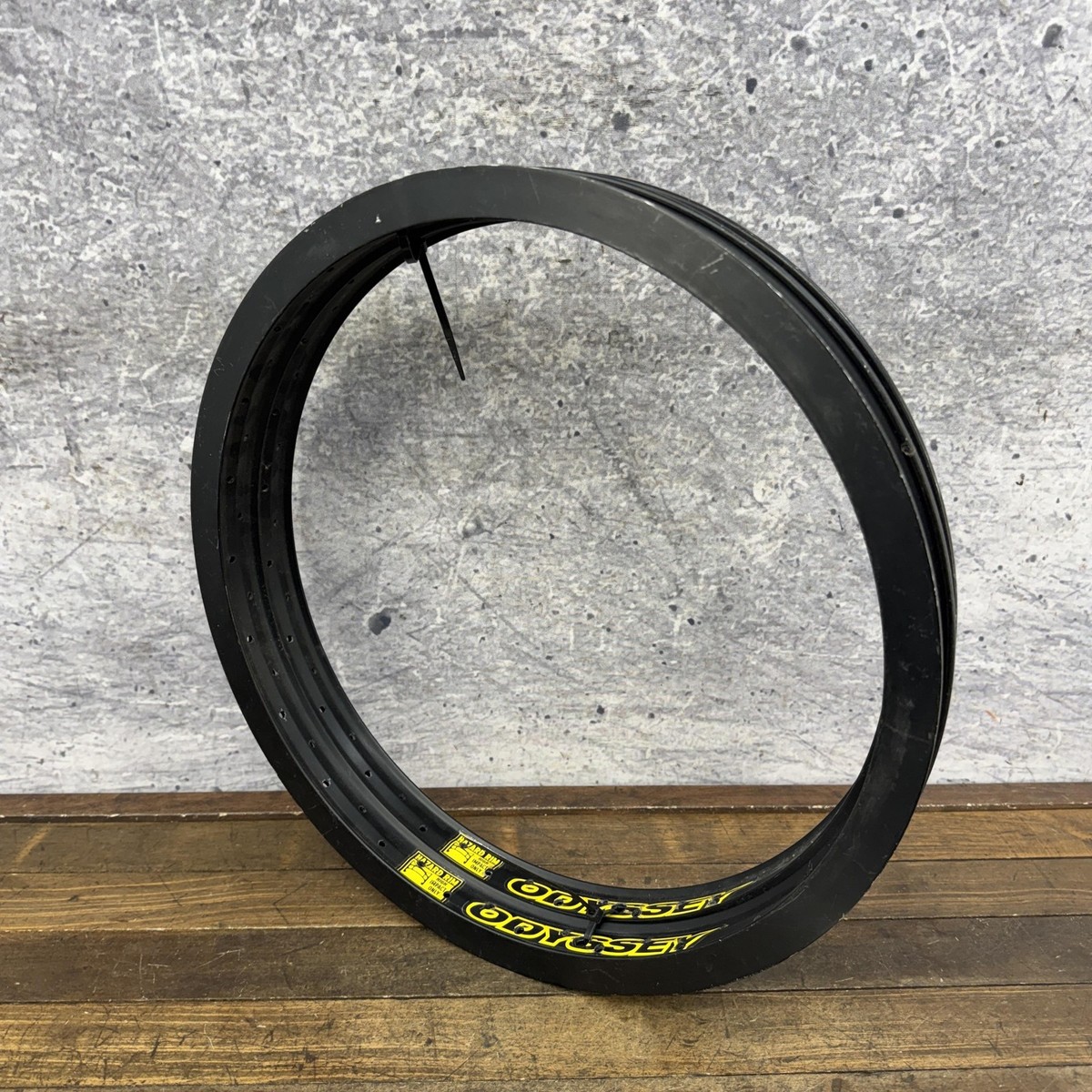 Odyssey Hazard 20in BMX Rims 48H Black Clincher Alloy Pair 2 High