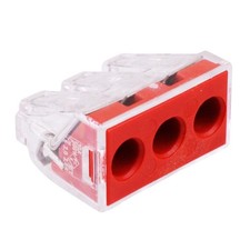 5 x 3-Way Wago 773-173 Push Connectors 6mm²