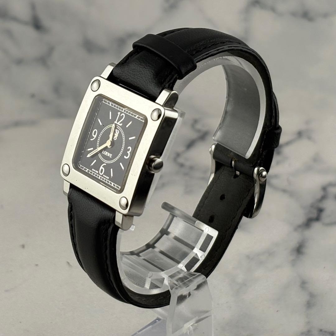 Loewe 150th Anniversary 1846-1996 Swiss Quartz Square 30mm Watch View 3