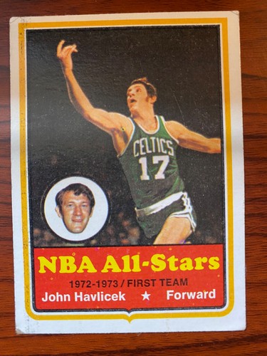 John Havlicek #20 1973 Topps card