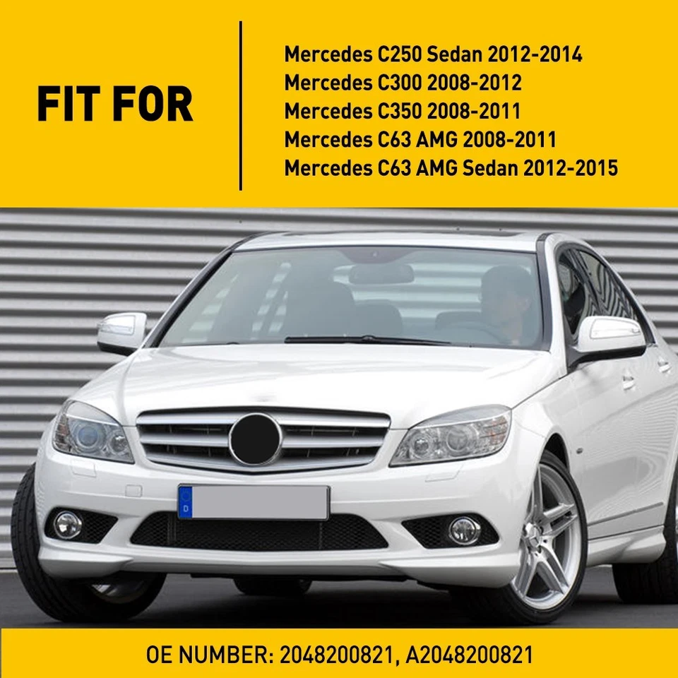 Mirrors Clear Light Turn Pair Signal Fit Benz C250 Mercedes C300 C350 C63 08-14 Foto 2 de 4