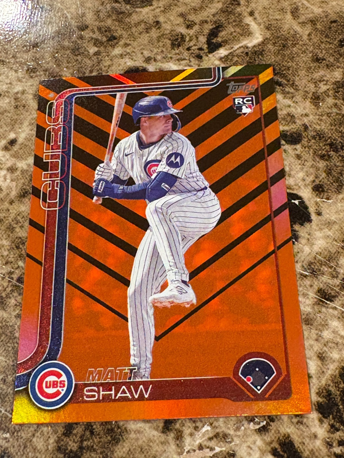 MATT SHAW 2025 Topps Update Holiday #US200 Cubs Rookie