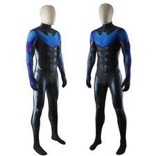Halloween Cosplay Jumpsuit Comic Nightwing Dick Grayson Suit Adult Kids Costume