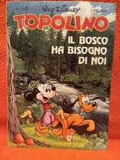 topolino blisterato  originale 1806 gadget Alberto Il Bosco E Allegato Gabbiani