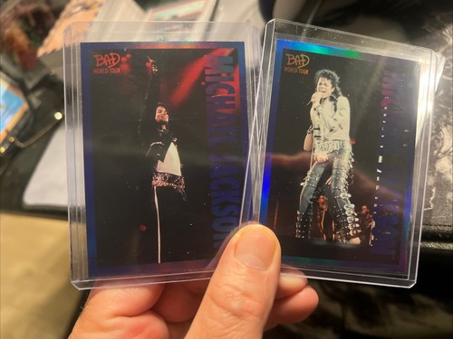 2026 Michael Jackson Keepsake 6 Card Blue Foil Insert Lot