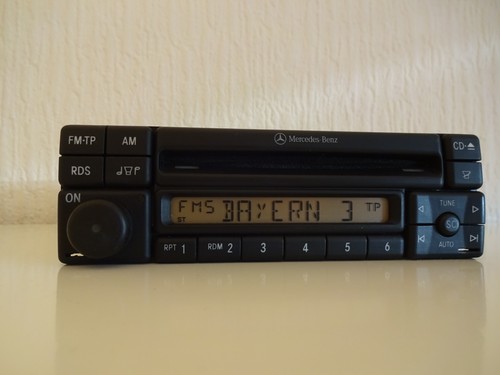 Mercedes MF2297 CD Autoradio Radio W124 W201 Alpine Youngtimer Ein/Aus defekt - Bild 5 von 14