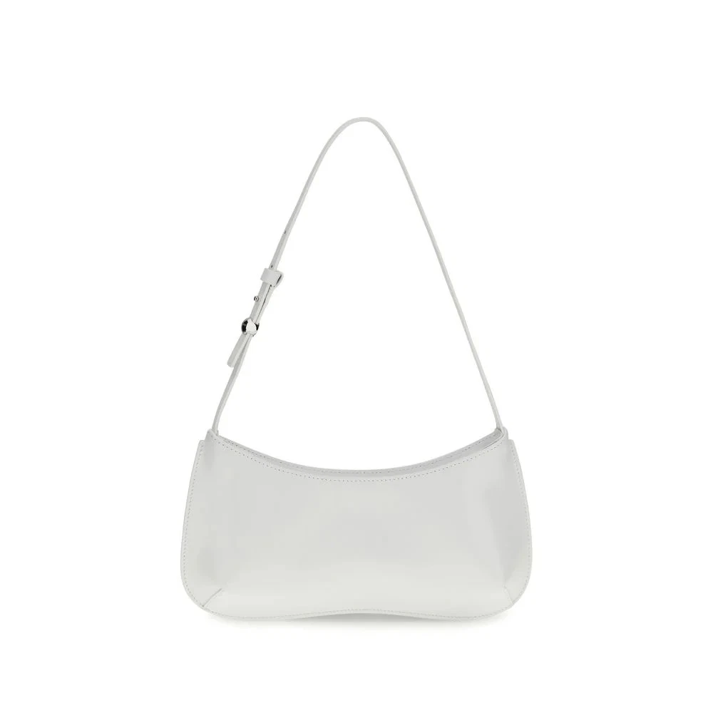 Jacquemus — Jacquemus White Calf Leather Bos Taurus Shoulder Bag