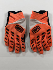 Guantes de motocross Fox Racing 100 % Airmatic adultos pequeños naranja neón MTB BMX carreras